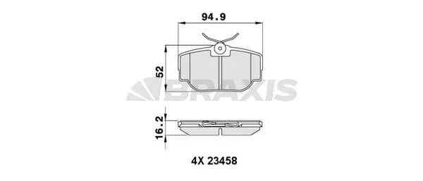DİSK BALATA BRAXIS AA0262