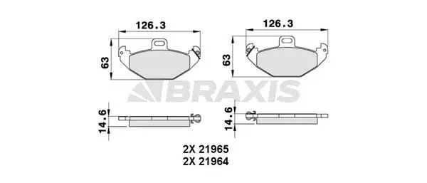 DİSK BALATA BRAXIS AA0263