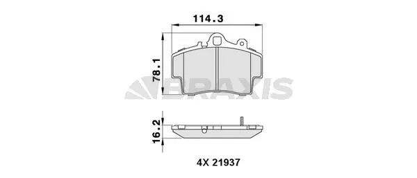 DİSK BALATA BRAXIS AA0271