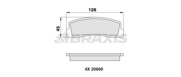 DİSK BALATA BRAXIS AA0274