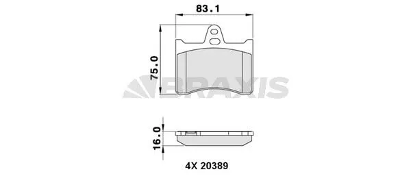 DİSK BALATA BRAXIS AA0278