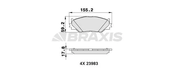 DİSK BALATA BRAXIS AA0282