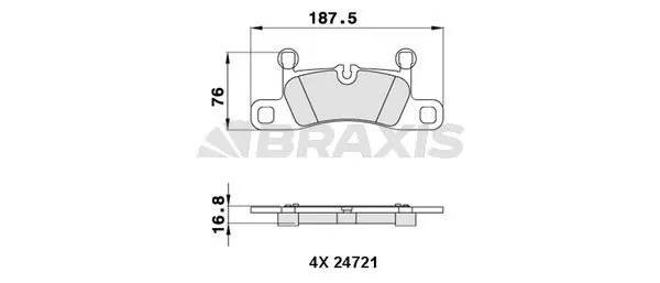 DİSK BALATA BRAXIS AA0283