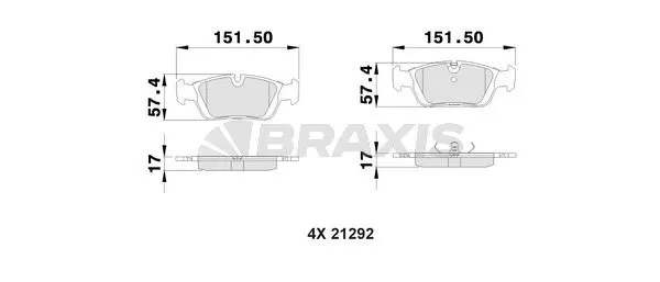 DİSK BALATA BRAXIS AA0297