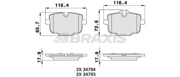 DİSK BALATA BRAXIS AA0298