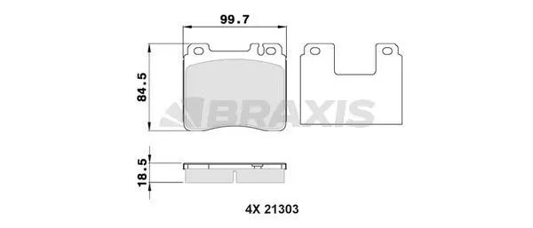 DİSK BALATA BRAXIS AA0306