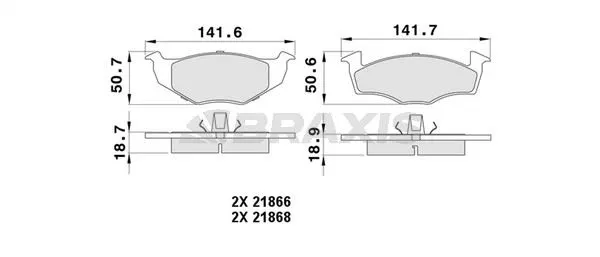 DİSK BALATA BRAXIS AA0316