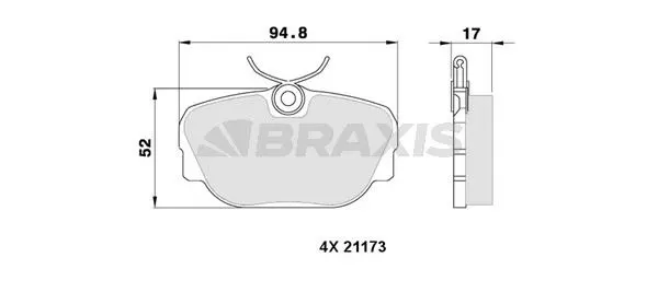 DİSK BALATA BRAXIS AA0319