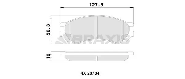DİSK BALATA BRAXIS AA0322
