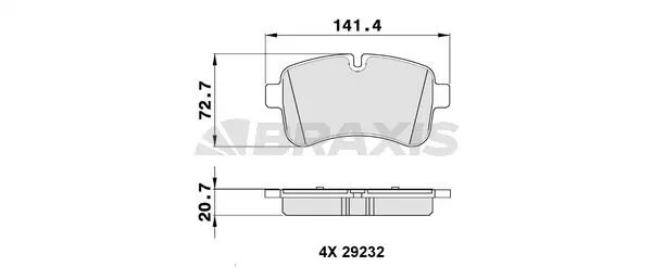 DİSK BALATA BRAXIS AA0328