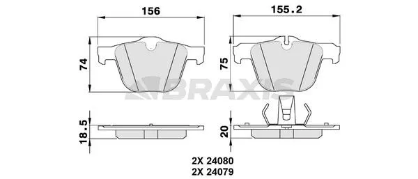 DİSK BALATA BRAXIS AA0331