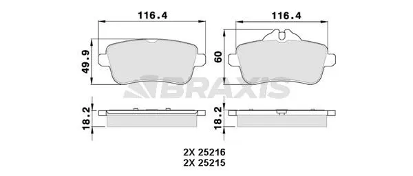 DİSK BALATA BRAXIS AA0332
