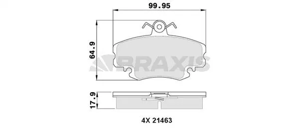 DİSK BALATA BRAXIS AA0338