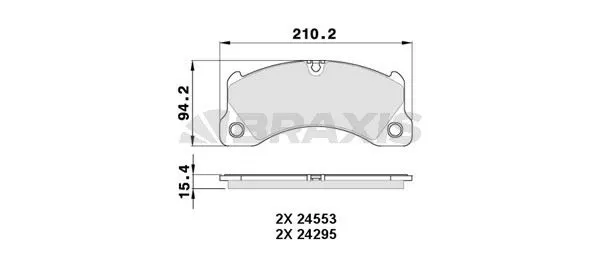 DİSK BALATA BRAXIS AA0342