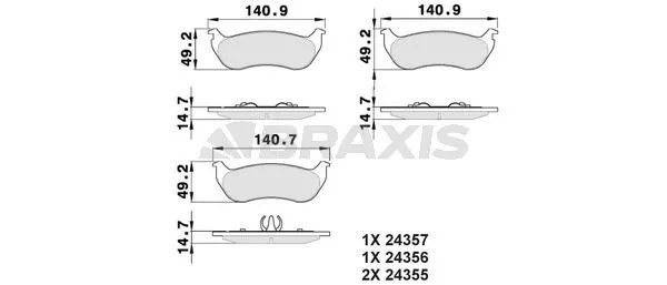 DİSK BALATA BRAXIS AA0355