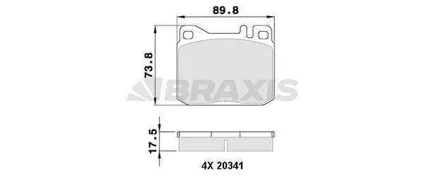 DİSK BALATA BRAXIS AA0362