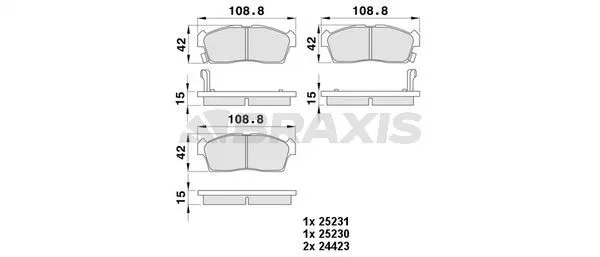 DİSK BALATA BRAXIS AA0395