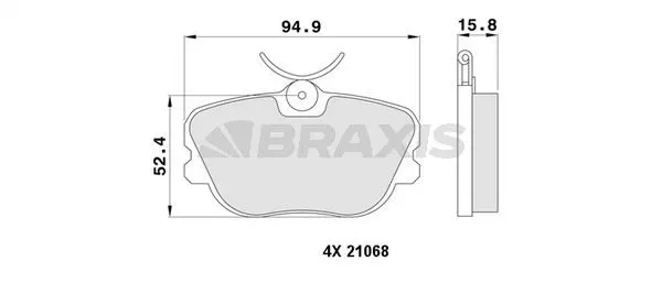 DİSK BALATA BRAXIS AA0399