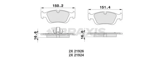 DİSK BALATA BRAXIS AA0427
