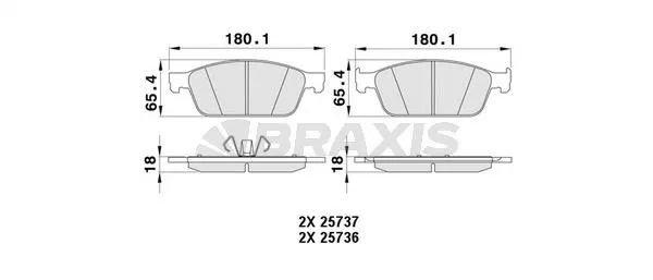 DİSK BALATA BRAXIS AA0444
