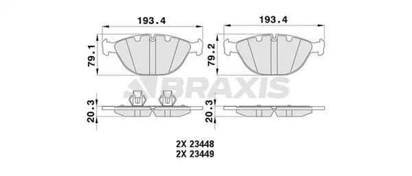 DİSK BALATA BRAXIS AA0445