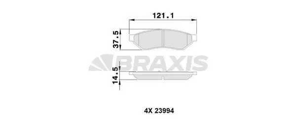 DİSK BALATA BRAXIS AA0488
