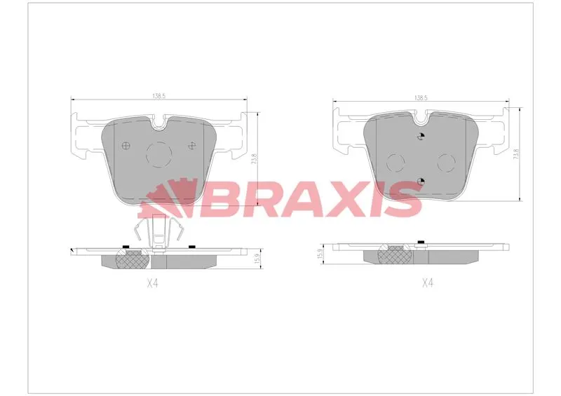 DİSK BALATA BRAXIS AA0490