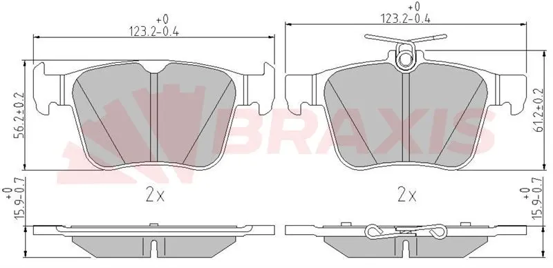 DİSK BALATA BRAXIS AA0605