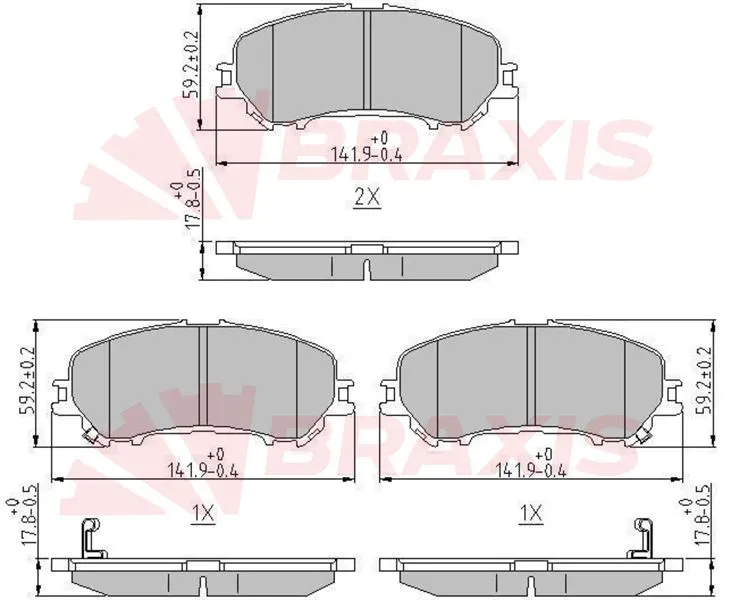 DİSK BALATA BRAXIS AA0617