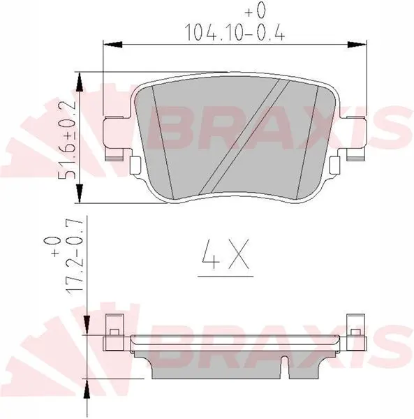 DİSK BALATA BRAXIS AA0621