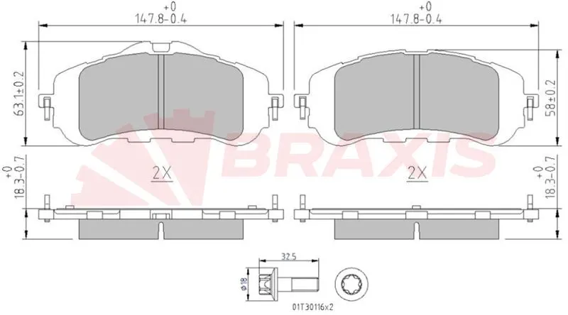 DİSK BALATA BRAXIS AA0623