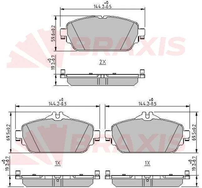 DİSK BALATA BRAXIS AA0624