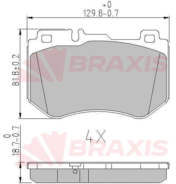 DİSK BALATA BRAXIS AA0626