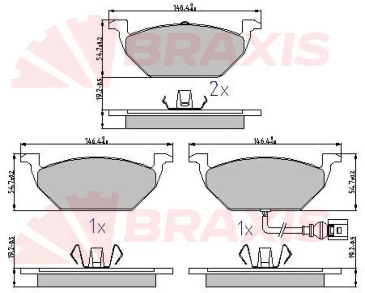 DİSK BALATA BRAXIS AA0627