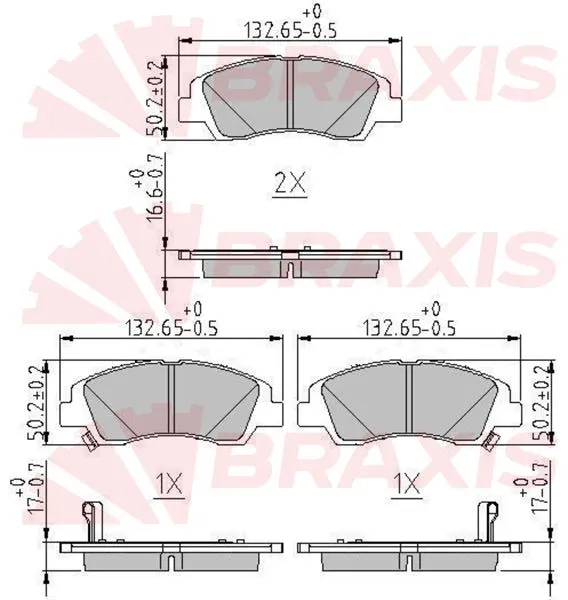 DİSK BALATA BRAXIS AA0631
