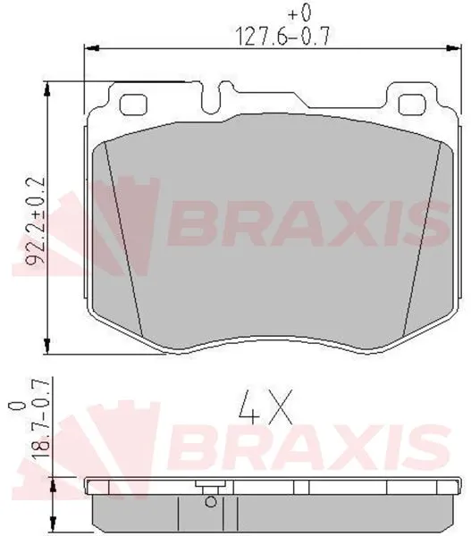 DİSK BALATA BRAXIS AA0636