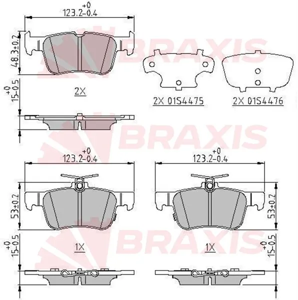 DİSK BALATA BRAXIS AA0647