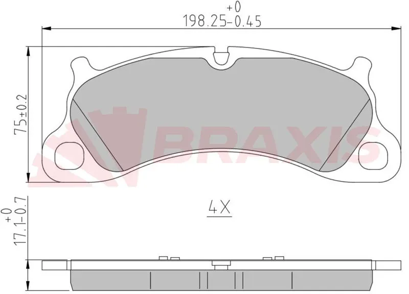 DİSK BALATA BRAXIS AA0654