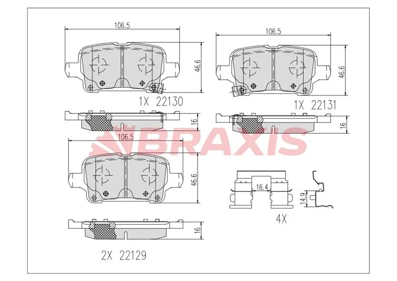 DİSK BALATA BRAXIS AA0655