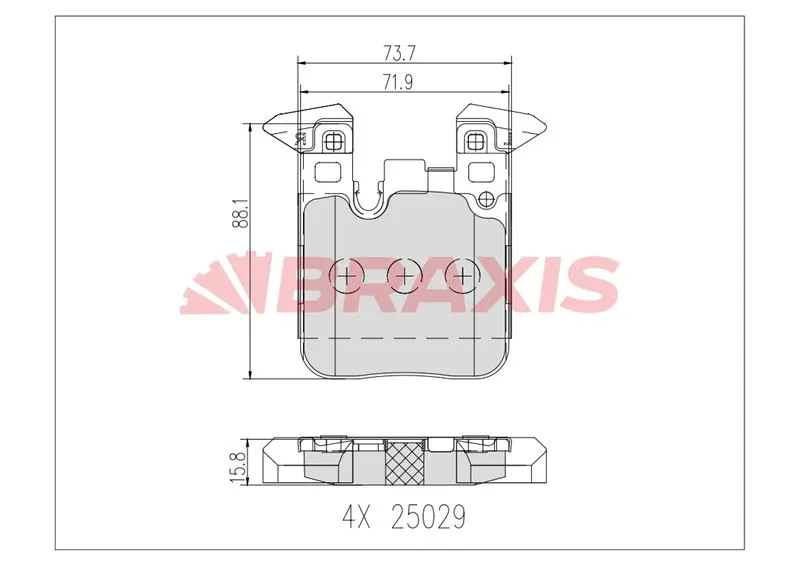 DİSK BALATA BRAXIS AA0657