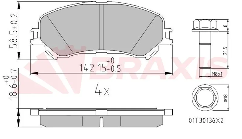 DİSK BALATA BRAXIS AA0667