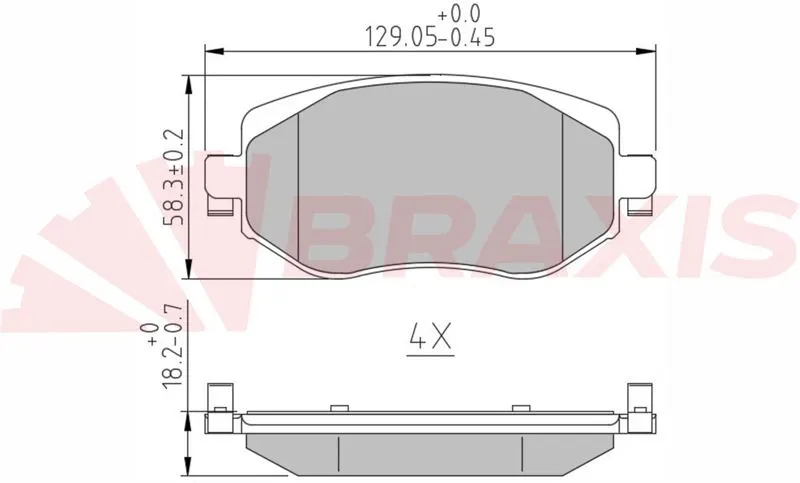 DİSK BALATA BRAXIS AA0668