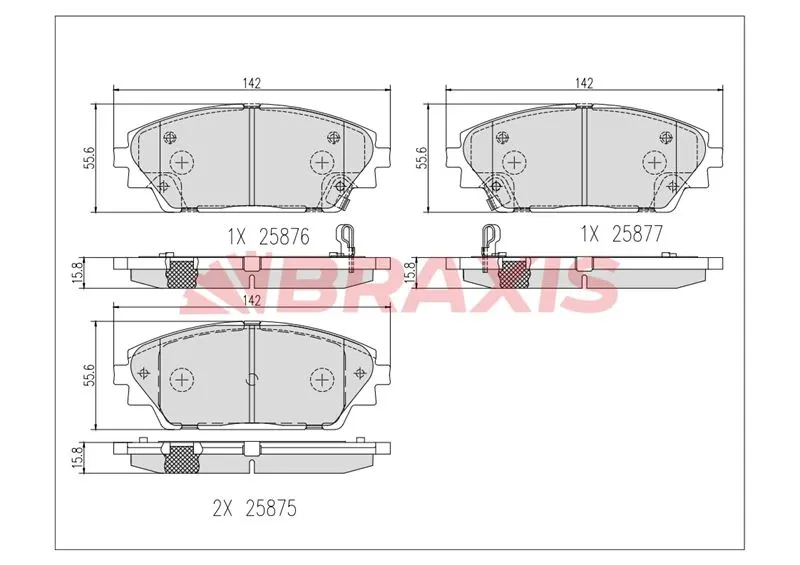 DİSK BALATA BRAXIS AA0671