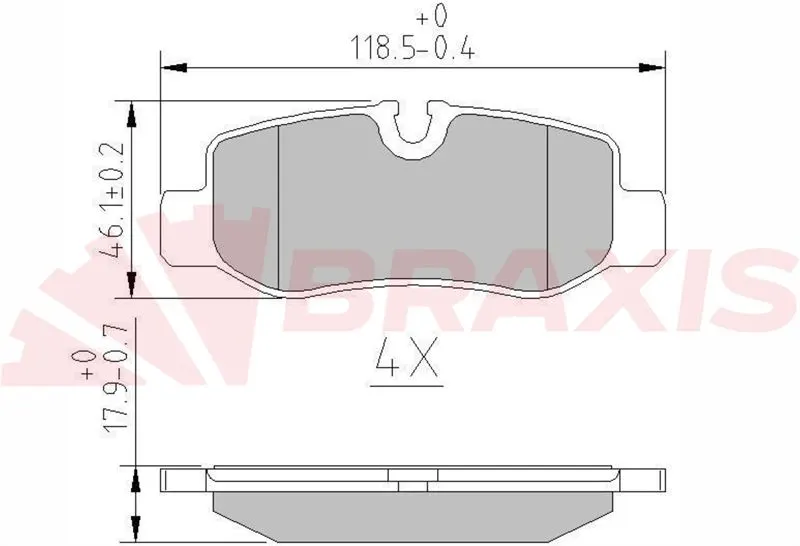 DİSK BALATA BRAXIS AA0678