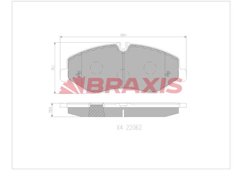 DİSK BALATA BRAXIS AA0679