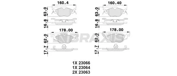 DİSK BALATA BRAXIS AB0015