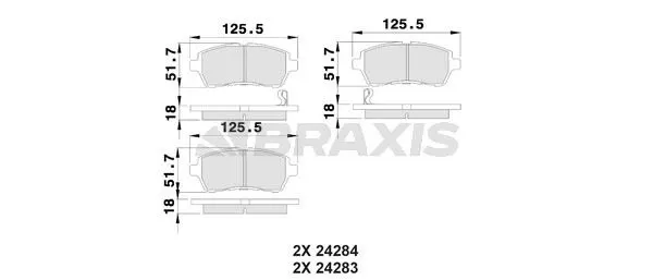 DİSK BALATA BRAXIS AB0017