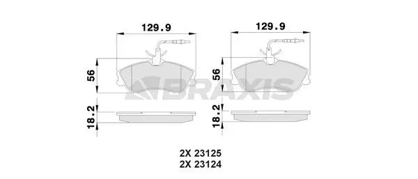 DİSK BALATA BRAXIS AB0020