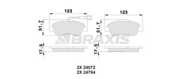 DİSK BALATA BRAXIS AB0022