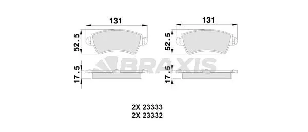 DİSK BALATA BRAXIS AB0024